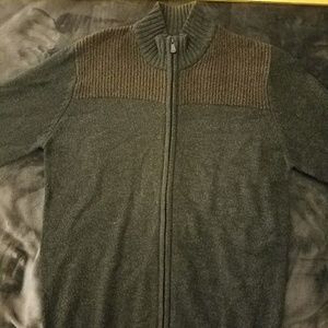 Method Long Sleeve Full Zip Knit Sweater